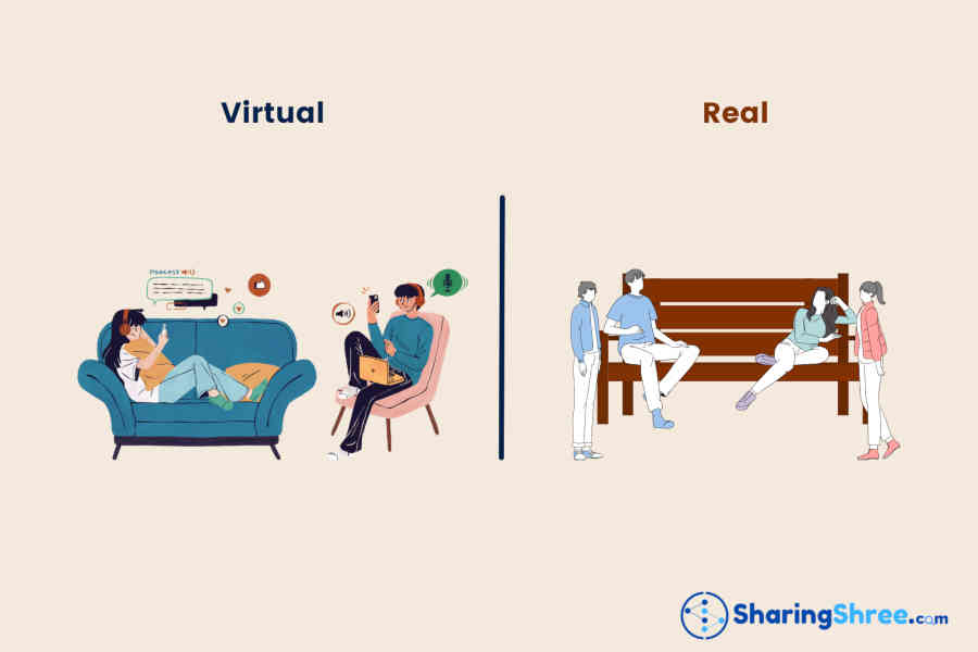 a-image-on-the-difference-between-virtual-and-real-relationships