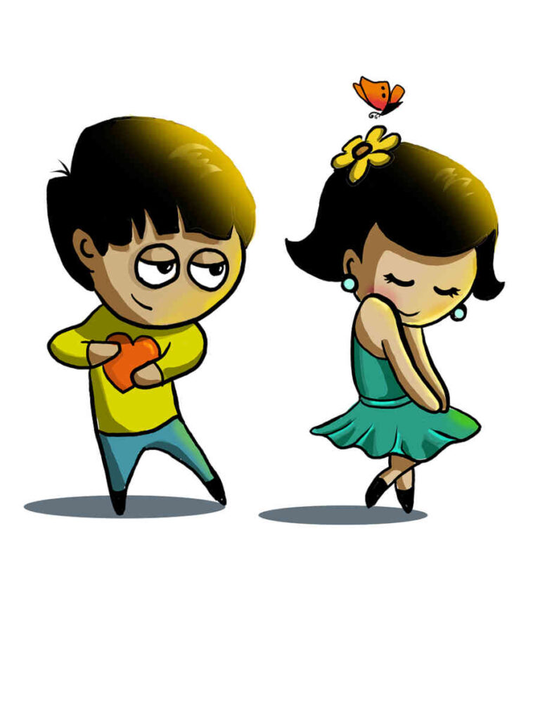 cartoon-image-of-teenage-couples-in-relationship