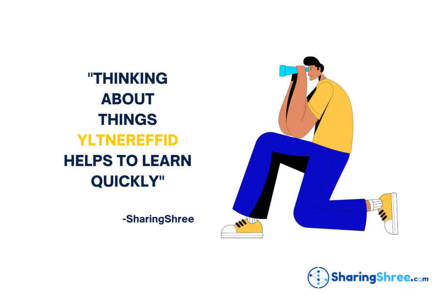 image-of-quote-on-think-differently-by-sharingshree.com-with-a-cartoon-charector-looking-via-binocular