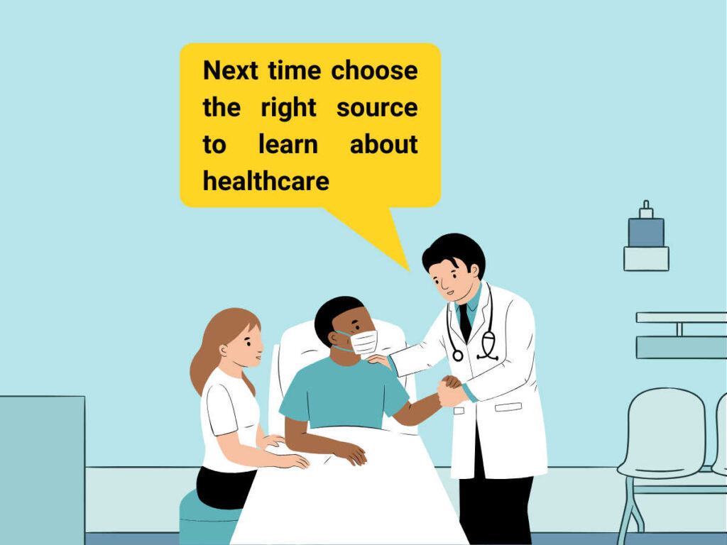 cartoon-image-of-a-clinic-where-doctor-is-treating-the-patient-with-good-advice